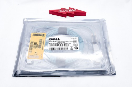 Dell XFDRT Dell 100G QSFP28 TO QSFP28 Active Optical Cable 10M 0XFDRT - Picture 2 of 9