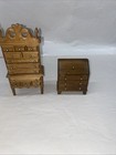 Dollhouse furniture, armoire, chest of drawers — photo 1
