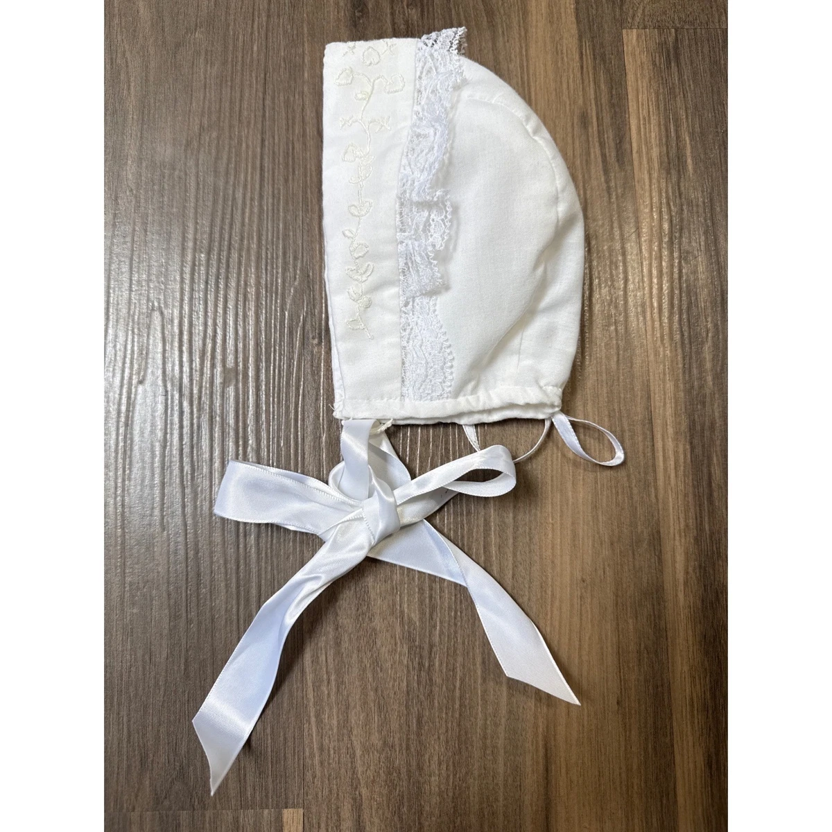 White One Size Bonnet Baby Hats for sale | eBay
