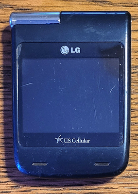 LG Mystique UN610 - Blue and Silver ( U.S. Cellular ) Very Rare