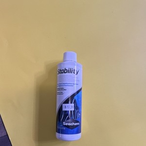 Seachem Stability 250ml Treats Ammonia, Nitrite, Nitrate Marine Water