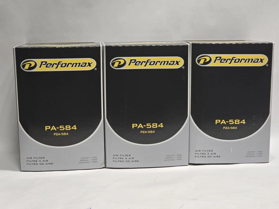 LOTE DE 3 FILTROS DE AIRE PERFORMAX PA-584 Foto 2 de 4