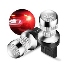 AUXITO 7440 7443 LED Strobe Brake Lights Bulbs, Red Flashing Stop Light, Supe...