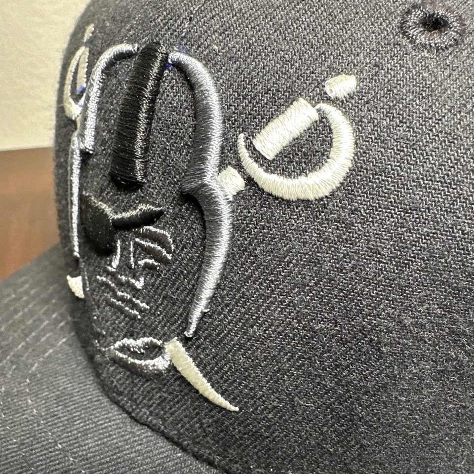 De colección Años 90 Oakland Raiders Snapback Nueva Era NFL Trace Hat Muy Raro Nuevo Con Etiquetas Foto 4 de 4