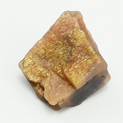 Natural Yellow Sunstone Rough 12.40 Ct 15x10x10 mm - Raw Gemstone For Collection