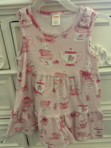 Lot Of Girls Gymboree 3 Dresses/1 Romper Size 5t - Picture 9 of 11