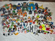 Fisher Price Rescue Heroes Figures Misc Accessories Huge Lot Vintage