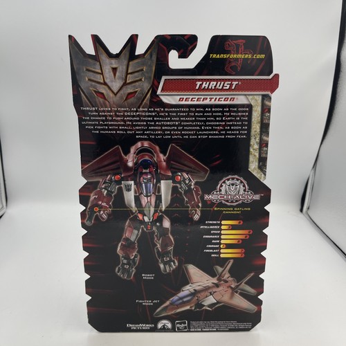 Hasbro Transformers Movie Series 2 Deluxe Class - Decepticon THRUST MOC - 第 2/2 張圖片