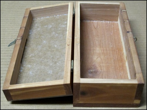 Scatola serratura in legno denaro Big Bucks Bank banconota da 1000 dollari California sequoie contanti - Foto 9 di 12