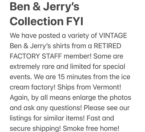 SEHR SELTEN Ben & Jerrys Staff Saturday Night Live SNL Woody Jackson Cow Vintage Shirt - Bild 16 von 16