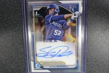2024 Bowman Chrome Stone Russell Auto 1st Royals