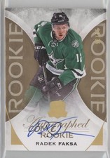 2015 Upper Deck The Cup Gold Spectrum Foil /36 Radek Faksa #149 Rookie Auto RC