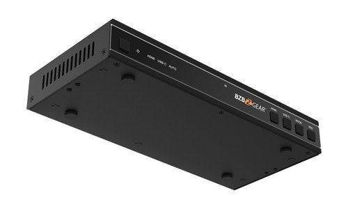 BZBGEAR 2x2 4K UHD HDMI/USB-C Conmutador/Controlador de Pared de Video/Desincrustación de Audio - Imagen 6 de 10