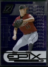 2005 Donruss Zenith #E-14 Roy Oswalt Epix Game Blue #/350