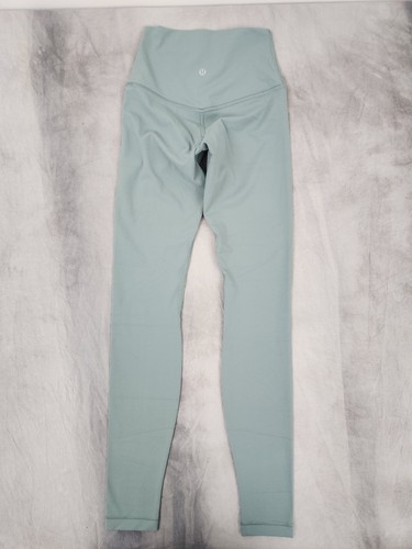 Pantalone Lululemon Align HR 28" donna taglia 2 blu cratere nuovo - Foto 6 di 7