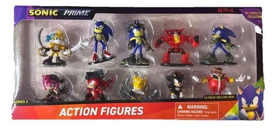Sonic Prime Series 2 The Complete Collection 10 Pack Deluxe Box Pirates  NEW!!