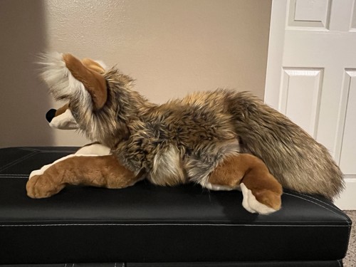 Handmade Coyote Plush By CrotalusCreatures - Picture 2 of 6