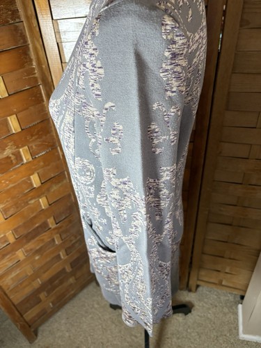 Free People S 36” Around L 33” Long Flared Sleeve Dress Pockets Mock Neck Comfy - Picture 5 of 11