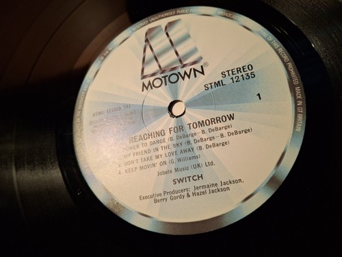 Switch – Reaching For Tomorrow - UK 1980 LP Album Vinyl Record - Gordy - Foto 10 di 13