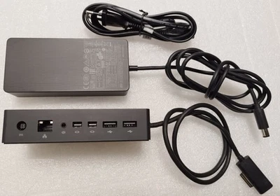 5-in-1 Dockingstation Voor Surface Pro 4/5/6 – Aluminium, 4K HDMI, USB 3.0, SD-kaartlezer (zwart)