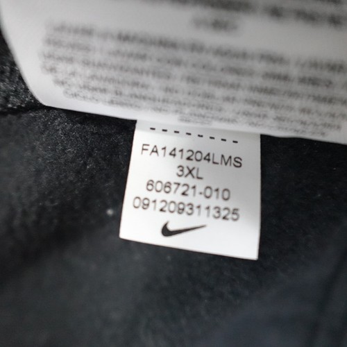 Nike Sweater 3XL Black Atlanta Falcons Full Zip Therma-Fit - Picture 4 of 8