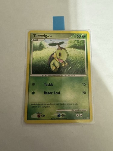 Turtwig - DP01 - Holo Promo Pokemon Diamond & Pearl Pokemon 2007 NM