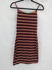 SHEIN Women's Striped Spaghetti Strap Dress Size Small EU 36 US 4