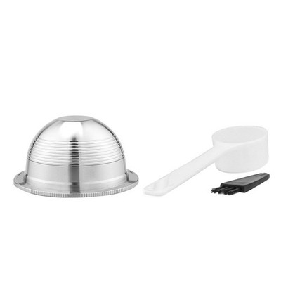 For Nespresso Vertuoline 230ml Steel Reusable Refillable Coffee Pod Capsules