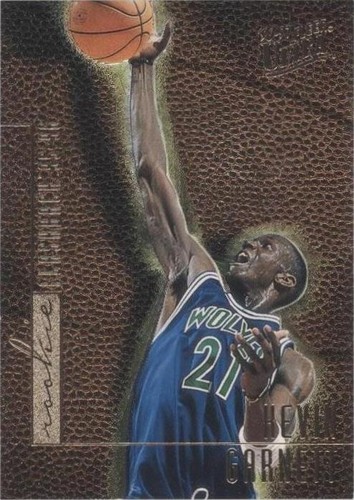 1996-97 Fleer Ultra Kevin Garnett SSP Platinum Medallion SP Card