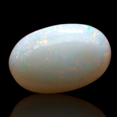 3.00 Cts Natural Fire Opal Oval Cabochon Designer Pendant Supply 14x9x4 mm