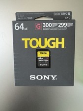 Sony Tough SF-G64T 64GB Class 3 - SDXC Memory Card - (SFG64TT1)