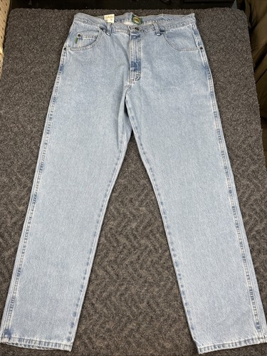 Cabelas Roughneck Jeans Herren 38x32 Relaxed Fit Light Wash Neu mit Etikett - Bild 1 von 12