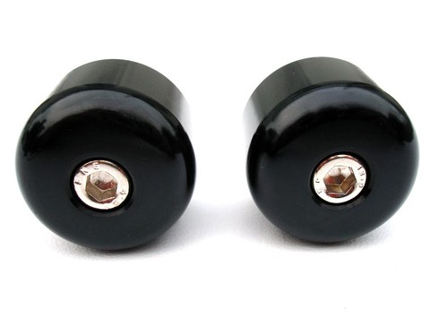 HONDA Bar End Weight's Pair Black Suit CB-CBR-NT-VTR-VFR Models - Picture 5 of 8