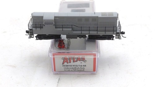 Atlas 52018 Spur N undekorierte H16-44 Diesellok mit Schwellerhandlauf LN/Box