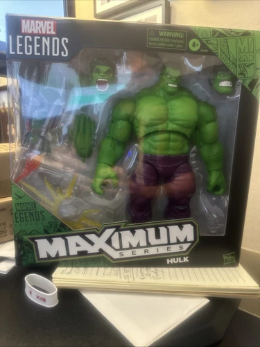 Figura de acción Marvel Legends Maximum Series Hulk de 6 pulgadas