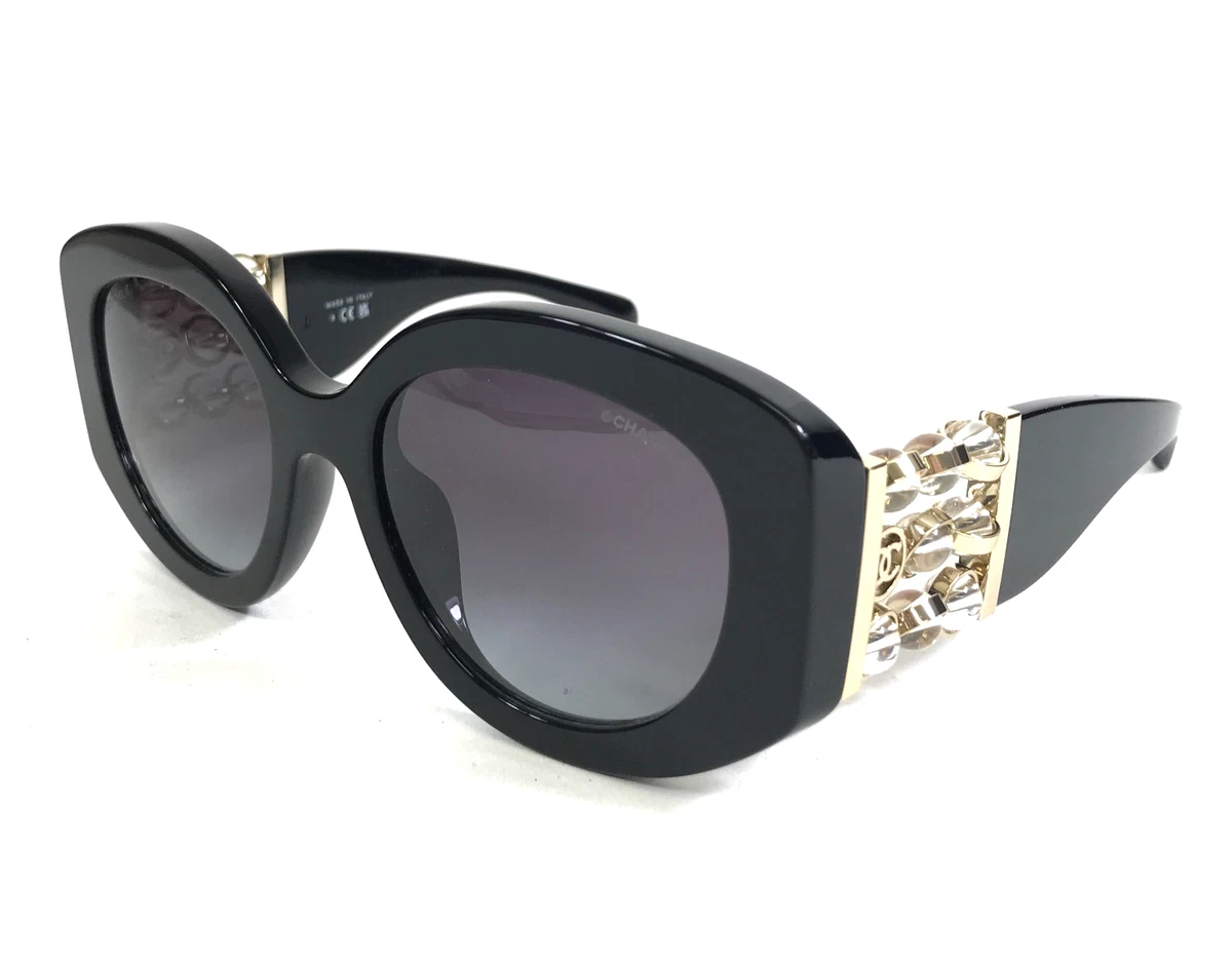 CHANEL Black Round Sunglasses for Women for sale - eBay