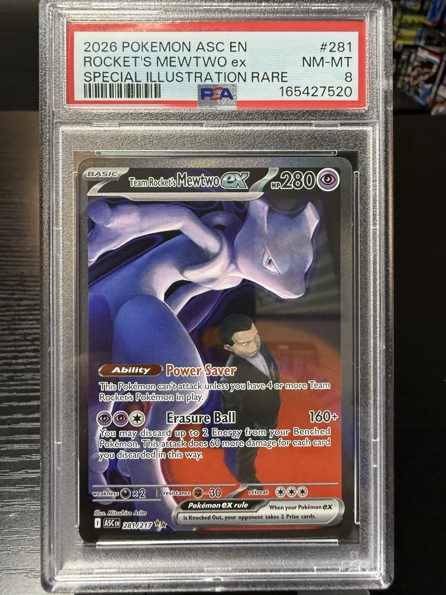 Pokémon TCG Professional Sports Authenticator (PSA) Grade 8