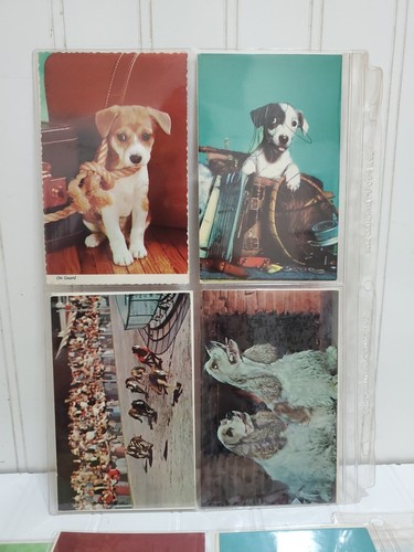Lot 64 Vintage Dog & Puppy Postcards Assorted Dexter FLP Lewis Larsen M Roberts - Picture 15 of 24