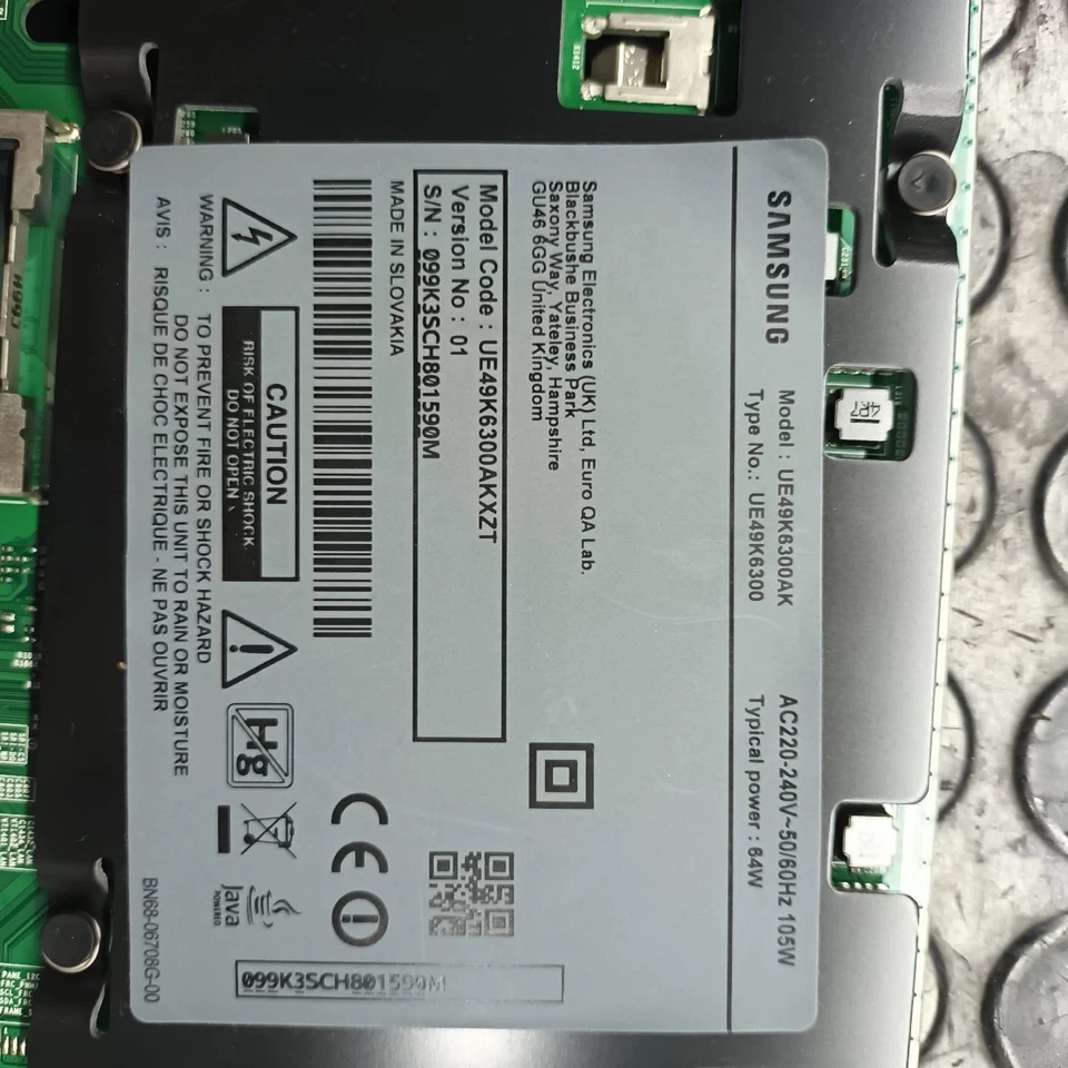 Placa principal TV Samsung 49 pulgadas UE49K6300AK - Imagen 3 de 3