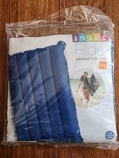 Intex Canvas Adult Surf Rider Inflatable Float Blue/Red 45”x29” NIP 2014 SEALED