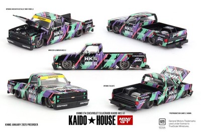 MINI GT 1/64 - CHEVROLET SILVERADO KAIDO HKS V1 - 1980