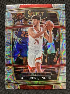 2021-22 Panini Select #19 Alperen Sengun Rookie Scope Prizm Houston Rockets