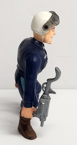 Vintage Police Academy Eugene Tackleberry 1989 Kenner Actionfigur KOMPLETT - Bild 7 von 9