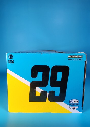 IndyCar 29 Devlin DeFrancesco 1:18 Ric Flair Energy Canada Diecast NEW 2023 - Picture 18 of 19
