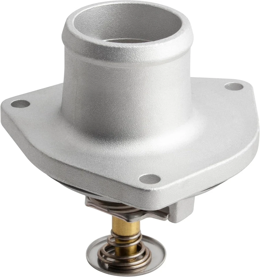 Conjunto de carcasa de termostato de refrigerante de motor para Mercedes-Benz 400E 500SEL CL500 Foto 3 de 4