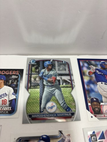 4 Karten Lot Los Angeles Dodgers Baseball. Ohtani, Betts, Kershaw - Bild 10 von 11