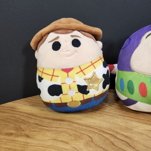 Disney/Pixar Squishmallow Buzz Lightyear and Woody The Sheriff 5" & 6" Plush - Picture 4 of 21