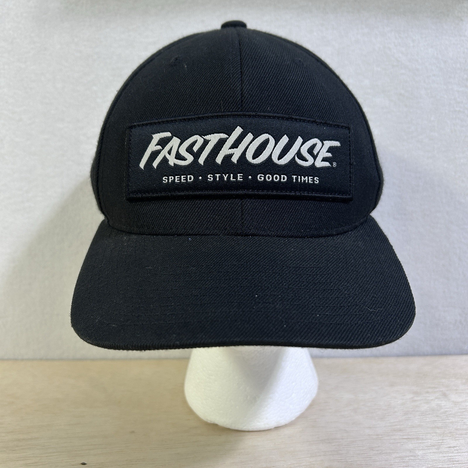 FASTHOUSE Speed. Style. Good Times Patch Black Sn… - image 1