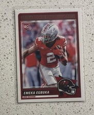 2025 Panini Score #2 Emeka Egbuka RC Rookie Card Tampa Bay Buccaneers Ohio State