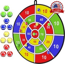 Diana grande de 29" para niños, diana con bolas adhesivas, juguetes para niños